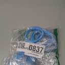 4Pcs Baby Playpen Pull up Rings, Pull up Rings for Play Pen, Playpen Accessories for Help Stand Up Walking Training Tool Newborn (Blue)