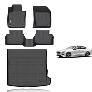 KELCSEECS Floor Mats for Volvo S60 2019-2025 (Not for Recharge)
