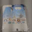 36 Pieces Bear Baby Shower Boxes Favor Treat Boxes Cute Paper Candy Cookies Decorations for Baby Shower Supplies Gender Reveal Bear Themed Birthday Party Decor(Blue)