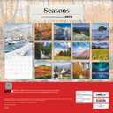 2026 Seasons Wall Calendar