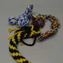 Dog Rope Toys for Aggressive Chewers - Heavy Duty 3 Packs Indestructible Cotton Dog Chew Toys for Small Medium Breed - Exercise Interactive Tug of War Dog Toy for Boredom, Teeth Clean(Mix Colors)