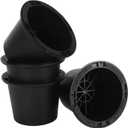 Bed Risers Rubber Heavy Duty Chair Leg Lifts Furniture Riser Blocks for Desk Cabinet Sofa Couch Tables Type A 4PCS (Type 1)