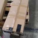 FATORRI 8 Cube Storage Organizer Bookshelf with 4 Doors, Low Horizontal Bookcase with Storage, Long Wood Book Shelf for Dining, Home Office (Black)