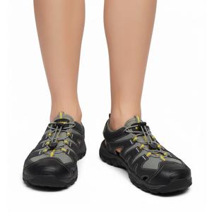 M EVEREST CLOSED TOE SANDAL BLK 13