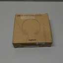 Logitech H570e Wired Headset, Stereo Headphones with Noise-Cancelling Microphone, USB, In-Line Controls with Mute Button, Indicator LED, PC/Mac/Laptop - Black ((Pack of 1))