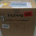 FEPPO Towel Warmer, Large Capacity Luxury Towel Warmers for Bathroom with HearthGlow Display, Rotary Timer Control & LED Countdown, Fits 2 Large Towels, Bathrobes, Blankets, Pajamas (White)