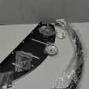 Black 18-inch Safety Grab Bar with Storage Shelf for Bathtub or Shower, Drainage Holes, Stainless Steel, Wall Mounted Grab Bars for Elderly Injured Balance Support