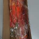 Geegoods Artificial Mum Flowers for Outdoors, 16 Bundles UV Resistant Faux Plastic Mum Flowers for Halloween Front Door Porch Patio Yard Balcony Decor (Autumn)