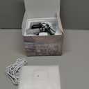 Dual Lens Solar Security Cameras Wireless Outdoor, 360 View Pan/Tilt Home Security Camera with 6MP Color Night Vision, 5GHz/2.4Hz WiFi 6, PIR Motion Detection, Spotlight Siren, 2-Way-Audio (Black)