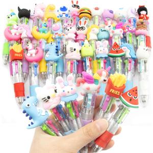 32Pcs Multicolor Pen in One 4-in-1, Cute Pens Bulk Kawaii Cool Ballpoint Pens for Birthdays Gifts and Students Prizes
