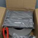 Landscape Edging Kit, Include 4 Inch High 40 Feet Length Terrace Board, 20 Durable Spikes, Edging Pruning Shear, Rubber Mallet Hammer, Gray