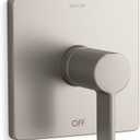 KOHLER Ts23501-4-Bn Parallel Rite-Temp Shower Valve Trim, Brushed Nickel