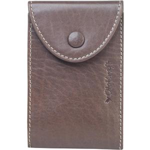 RFID Blocking Leather Wallet for Men  Premium Full Grain Leather Bifold Wallet with ID Window, Snap Closure  10 Card Compartments, Gift Boxed, Slim Design (Coffee Brown)