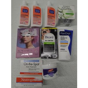 POND'S, Palmer's, Neutrogena, Clean & Clear, Biore, PanOxyl, XVXV