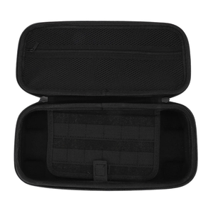 Heayzoki 2 2025 Carrying Case Hard EVA Shell with Custom Tray & Mesh Pocket for 2 Accessories HD Cables Headphones (Thin with 12 Game Card Slots)