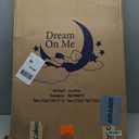 Dream On Me Snuggles Extra Firm Dual-Sided Baby Crib Mattress with Breathable Fabric, Water & Odor Resistant, GREENGUARD Gold Certified, Fits Mini & Portable Cribs (38x 24x 3) - Blue Mist