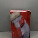 2 Pcs NUTRIUPS Deep & Large Glass Baking Dish Baking Pans with Plastic Lids for Lasagna Leftovers, Rectangular Glass Bakeware for Oven