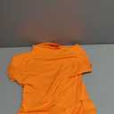 PINSV Maxi Dresses for Women Sleeveless High Neck Elegant Wedding Guest Formal Orange M