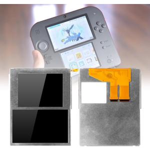 for Nintendo 2DS Screen Replacement for Nintendo 2DS LCD Screen Repair Kit for Nintendo 2DS Display Replacement Black (Without Touch Digitizer)