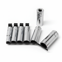 7 PC. 3/8" DR. SAE DEEP SOCKET SET W/RAIL