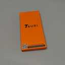TAURI Original Design for iPhone 17 Pro Case, Compatible with MagSafe with Screen Protector, Anti-Yellowing Military-Grade Protection Shockproof Magnetic iPhone 17 Pro Case, Clear Orange