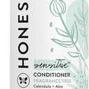 The Honest Company Silicone-Free Conditioner | Gentle for Baby | Naturally Derived, Tear-free, Hypoallergenic | Fragrance Free Sensitive, 10 fl oz