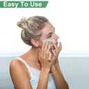 Facial Wax Strips - 100 Count, Facial Hair Removal for Women, Waxing Strips for Face Eyebrow Upper Lip Cheek Hair Remover, Quick & Painless Waxing Kit for All Skin Types