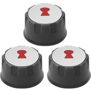 Grill Burner Knobs 69892 69893 Replacement Control Knobs for Weber Spirit 200 & 300 Series E-Spirit 310/320/ 330 Series (2013-2017), Set of 3