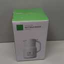 Automatic Nut Milk Maker, 20oz Homemade Almond, Oat, Coconut, Soy, Plant Based Milks and Non-Dairy Beverages with Delay Start/Keep Warm/Self-Cleaning/Boil Water, White