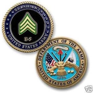 Coins For Anything, Inc Army E5 SGT. Coin