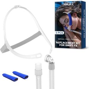 Replacement Frame Headgear Tubing for Swift FX - Upgrade for More Quiet Comfortable Use, IBEET Replacement Supplies for Swift FX Pillow