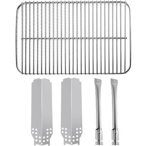 BQMAX Grill Replacement Parts for Charbroil Classic 280 2-Burner 463672717 463672817, G320-0200-W1 G215-0203-W1 Stainless Steel Heat Plate Grill Parts for Charbroil (2-Pack kit)