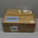 Depuley 42-Inch Ceiling Fans with Lights: Black 3 Blade Flush Mount Low Profile Ceiling Fan for Bedroom - Dimmable Indoor Outdoor Fan with Remote APP Control Ultra Quiet DC Motor Timer