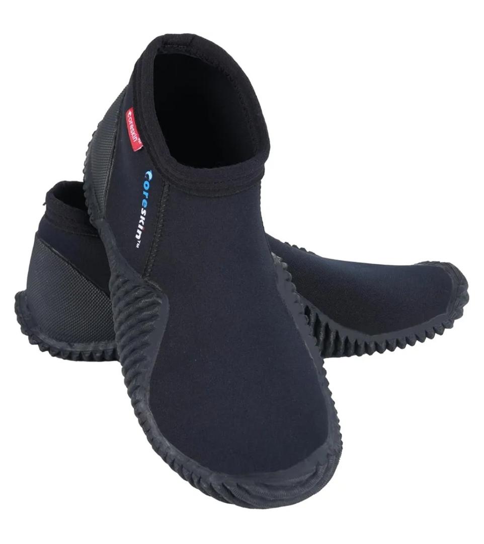 3mm Neoprene Diving Socks with Reinforced Heel and Toe, Anti-Skid Thermal Booties for Kayaking and Swimming 13