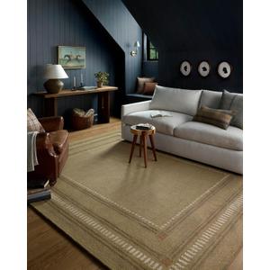 Loloi Chris Loves Julia Alfie Green/Natural 8'-6" x 11'-6" Area Rug