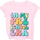 First Day of School Shirt Toddler: in My Preschool Era Shirt Kids - Cute Back to School Toddler Girl Tee 140