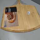 Pizza Peel 16 Inch, Natural Bamboo Pizza Peel Pizza Paddle Spatula Oven Accessory for Large Wood Pizza Board For Transferring & Serving, Wood Pizza Cutting Board for Cheese Bread Fruit Vegetables, 24"L x 16"W