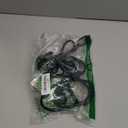 16/3 Black Indoor Outdoor Extension Cord 10 Ft Waterproof, Heavy Duty Extension Cord with 3 Prong Grounded Plug,13A 1625W 16AWG SJTW, Flexible Weatherproof Power Cable for Offices, Gardens and Lawns