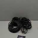 Ultra Clarity Cables Cat 6 Ethernet Cable 100 ft, Outdoor & Indoor 10Gbps Ethernet Cable, High Speed Cat6 Cable RJ45 LAN Internet Cable for Computer, Router, Modem, PS4/5, Xbox, Gaming - Black