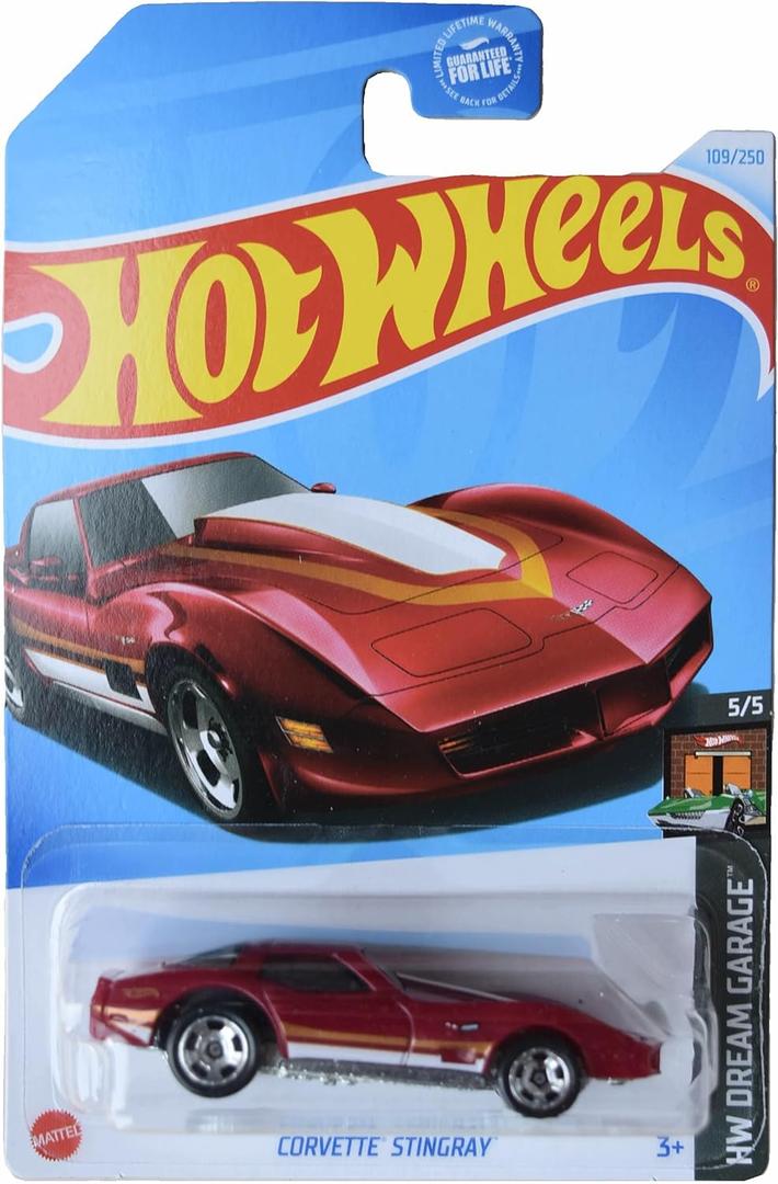 Hot Wheels Corvette Stingray, HW Dream Garage 5/5 [red] 109/250