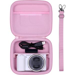 XANAD Hard Case for Sony a6400/a6700/a6100/a6000/ZV-E10/ZVE10 II/RX100 VII or Fujifilm X100VI / X100V Digital Camera (Pink)