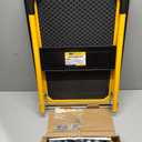 MaxWorks Foldable Platform Truck Push Dolly 330 lb Capacity 28.75" x 18.75" x 33" Heavy‑Duty Utility Cart with Fold Down Handle for Home Garage Warehouse and Workshop Use (80876)