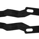 GS Power Engine Hood Hinge Ditch Brackets for mounting Auxiliary Off-Road LED Pod Work Light. Fit Between Hood & Cowl Panel at Windshield Base. Compatible with 2016-2020 3rd Gen Toyota Tacoma