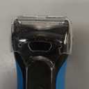 Braun Electric Series 3 Razor with Precision Trimmer, Rechargeable, Wet & Dry Foil Shaver for Men, Blue/Black, 4 Piece