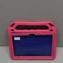 MENZO Kids Case for 10-inch Tablet Lightwight Shockproof Built-in Screen Protector with Handle Stand, Rose