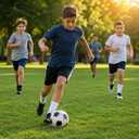 Soccer Ball Size 5 Size 4 Size 3 Size 2 with Pump Deflated - Single, 2 or 3 Pack Official Size Indoor Outdoor Training - Gift for Toddler Kids Youth Teens Adult 1-3 5-8 8-12 12+ Years Old Boys Girls
