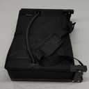 Sheenive Stadium Seats for Bleachers with Back Support, Bleacher Seats with Backs and Cushion Wide, Padded Portable Folding Comfort Stadium Chair with Shoulder Strap, Perfect for Sports Events (Black)