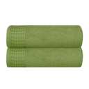 100% Cotton 2 Pack Oversized Bath Towel Set 28x55 Inches, Ultra Soft Highly Absorbant Compact Quickdry & Lightweight Large Bath Towels, Ideal for Gym Travel Camp Pool - Kiwi Green