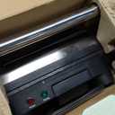 Chefman Electric Panini Press Grill, Compact 2-Slice Sandwich Maker, Non-Stick Coated Plates, Opens 180 Degrees, Dishwasher Safe, Removable Drip Tray, Stainless Steel/Black