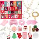 2025 Advent Calendar for Teen Girls Adult Women 24 Days Christmas Countdown Calendar, Beauty Jewelry Bath Self Care Christmas Gifts for Mom Wife